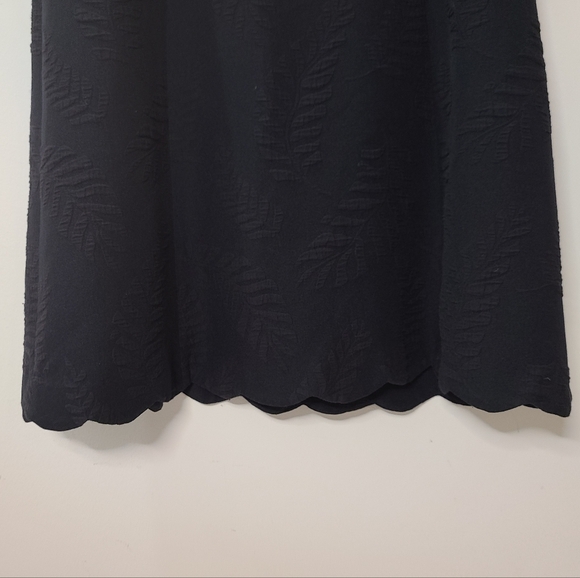 Lilly Pulitzer Sabeen Stretch Dress in Black Onyx Fern Pucker Jacquard Sz 4 - Picture 10 of 16